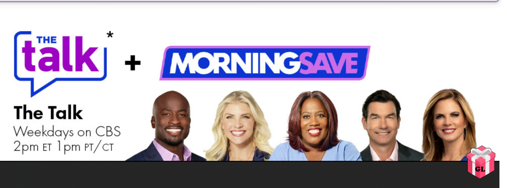 The Talk show and morning save banner