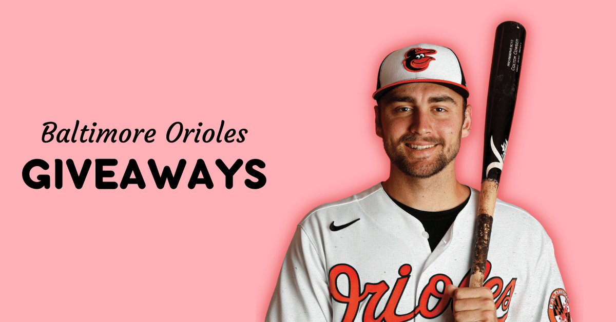 Check it out! The Baltimore Orioles released its promotional