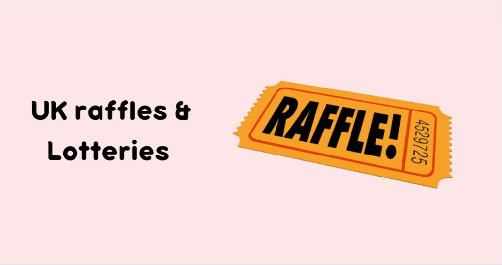 UK raffles and lotteries