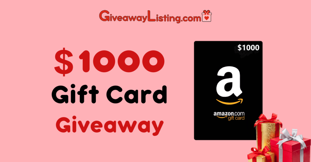 Gift Card Giveaway - Featured Image - 1200x628