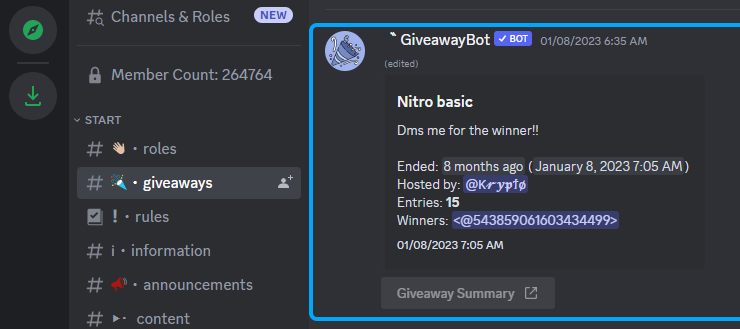How to use giveaway bot on Discord - Guide - Apps UK 📱