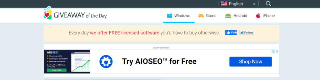 Giveaway of the Day: Reviews, Features, Pricing & Download