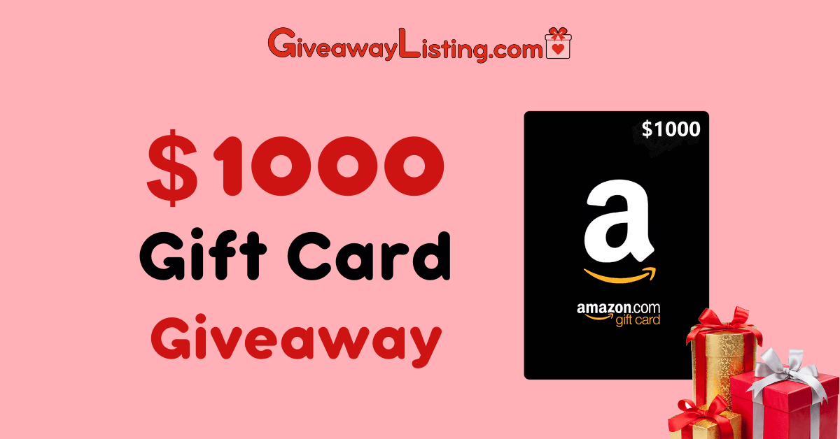 Top 5 Free  Gift Card Contests in 2024