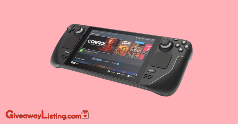Steam Deck Giveaway Gaming Console