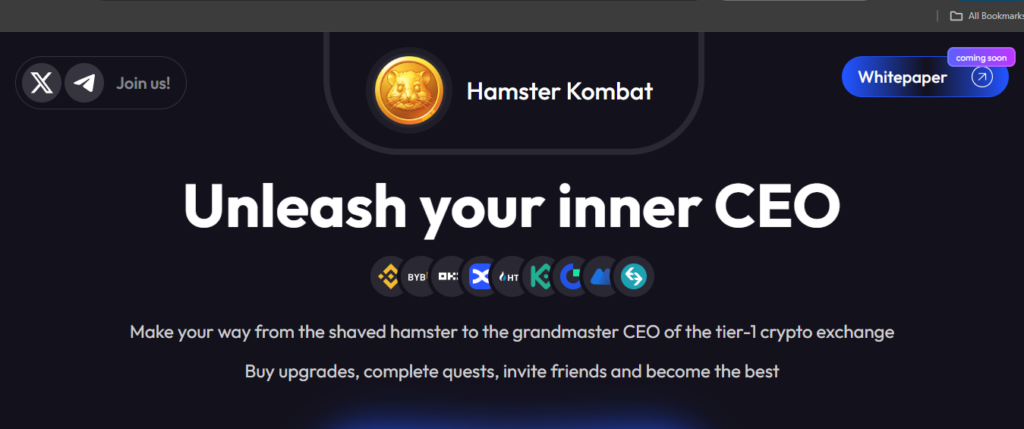 The Hamster Kombat Homepage