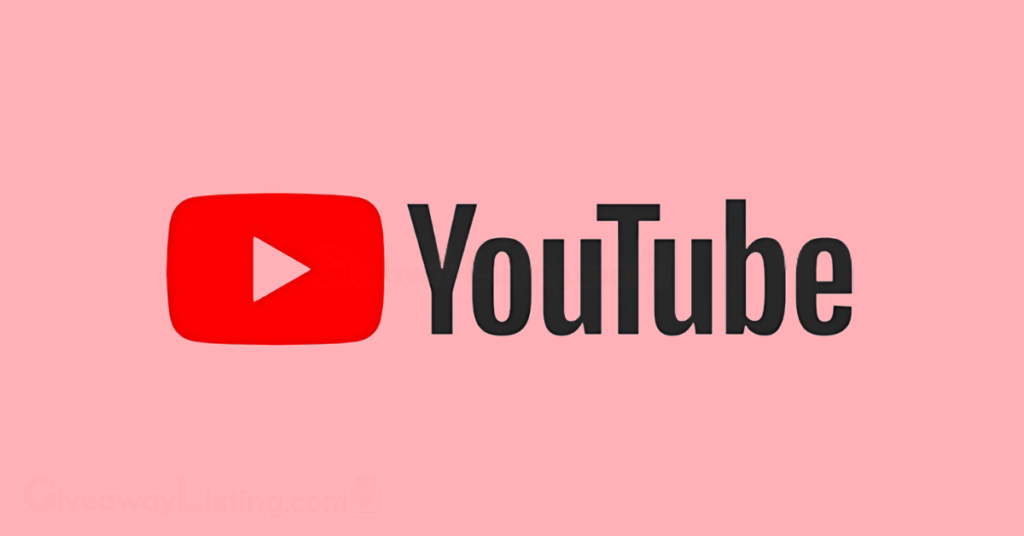 YouTube logo.