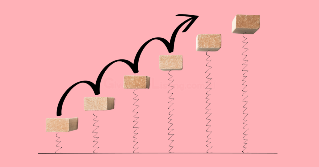 a growth chart representing fastest growing tap2earn games.