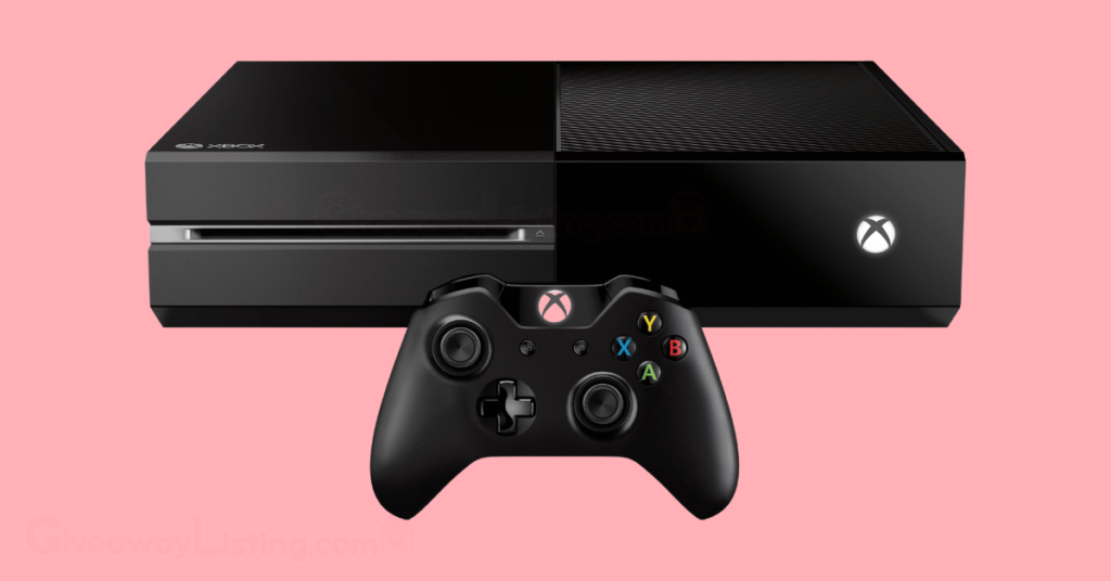 an Xbox console and controller.