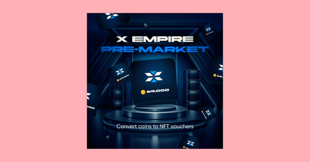 a screenshot of the X Empire Pre-Market announcement