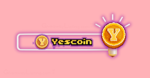 the Yescoin logo in a search tab.