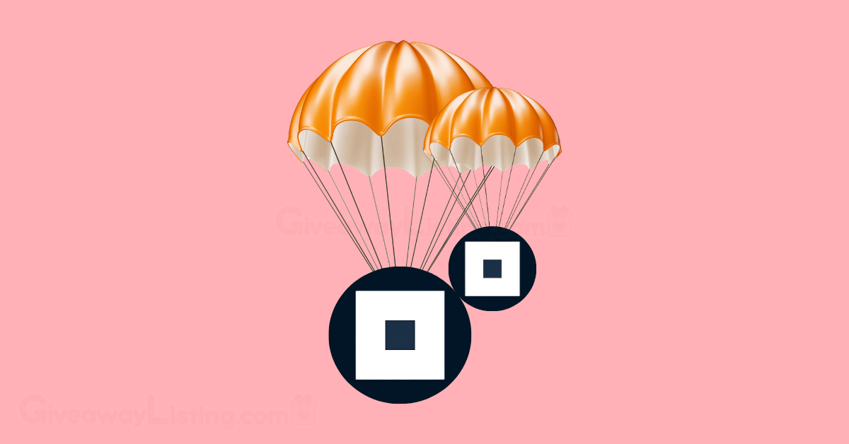 the Not Pixel logo on a parachute.