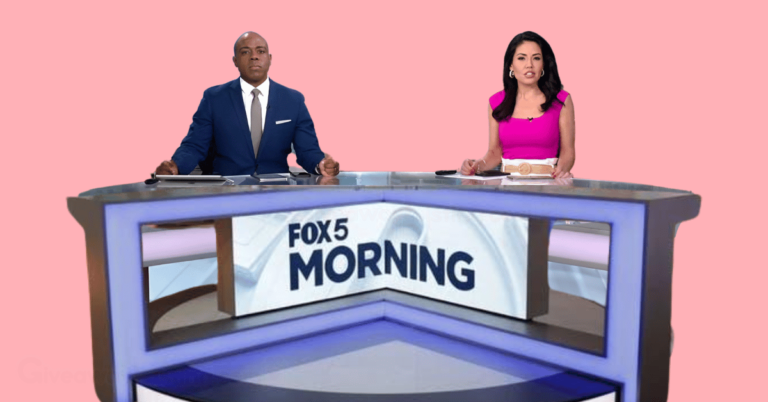 Fox 5 news anchors for the morning news.