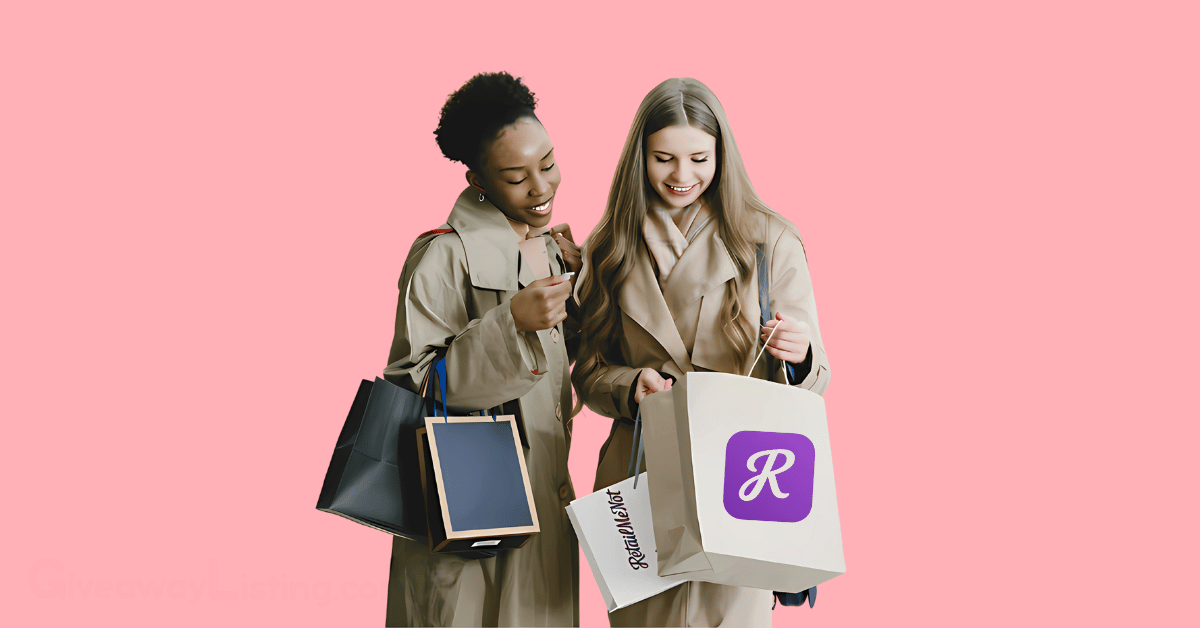 two ladies looking into their Retailmenot shopping bags