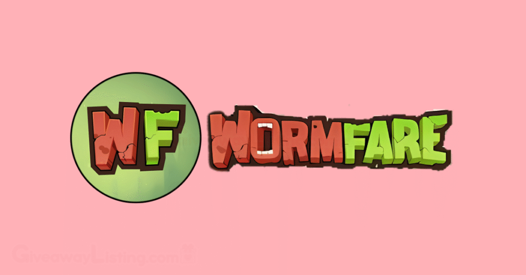The Wormfare Slap round logo and horizontal logo