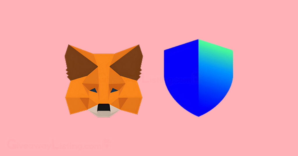 Logos of the Wallets supporting the Wormfare Slap Airdrop - Metamask and Trustwallet