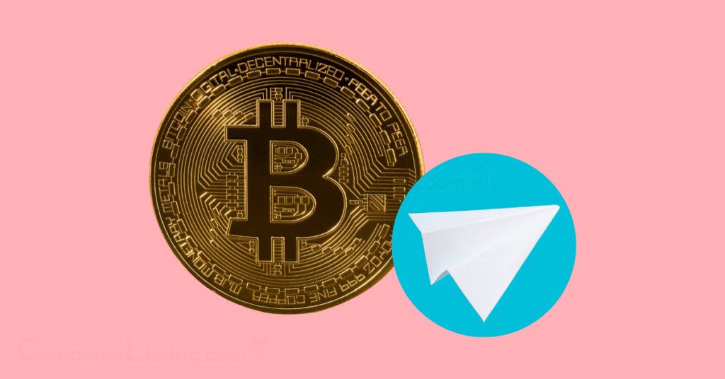 Bitcoin Gold logo and Telegram logo
