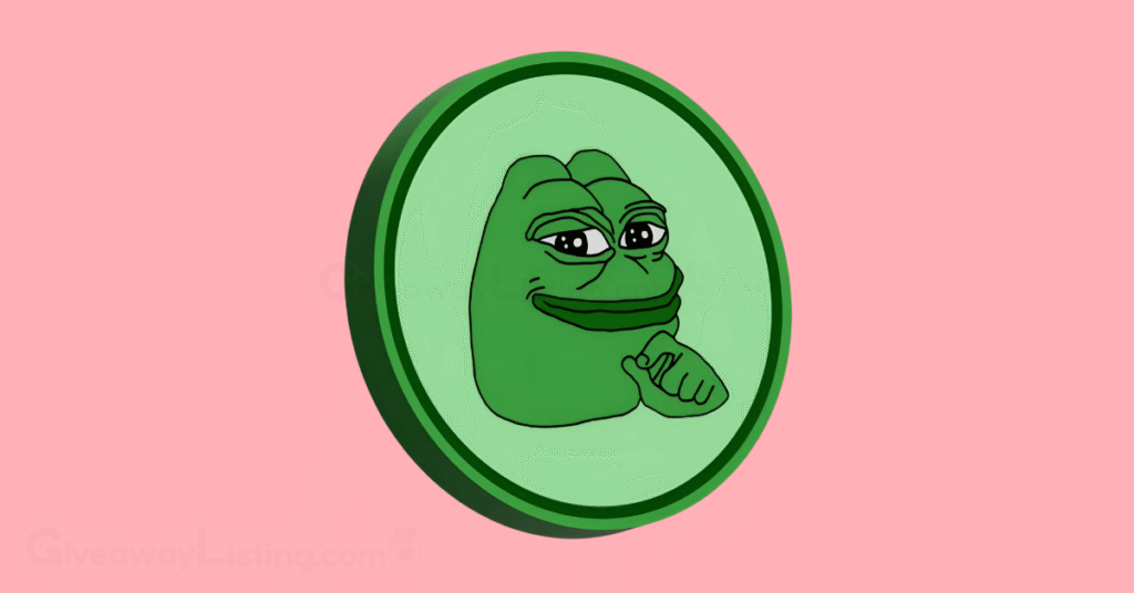 a Pepe Coin logo
