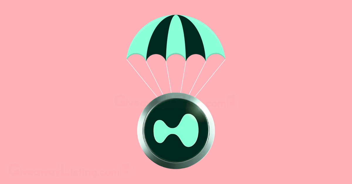 the hyperliquid logo on a parachute.
