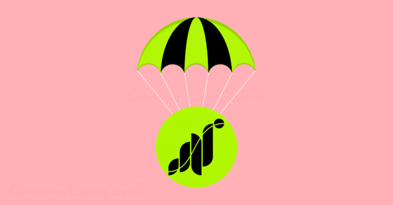 the Grass Network logo hanging on a green and black parachute.