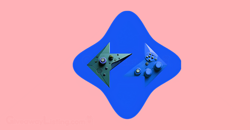 a ZKsync logo made with game consoles.