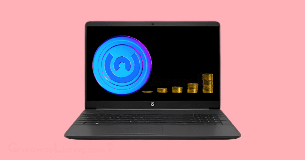 Onus Tap Tap logo and gold crypto coins