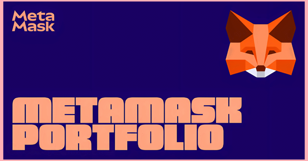 The Metamask portfolio flyer.