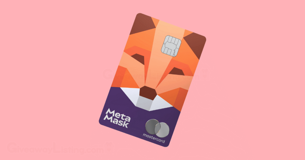The MetaMask physical Mastercard