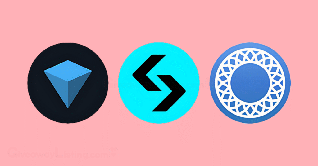 Logos of the TON wallets supporting the Bird Airdrop