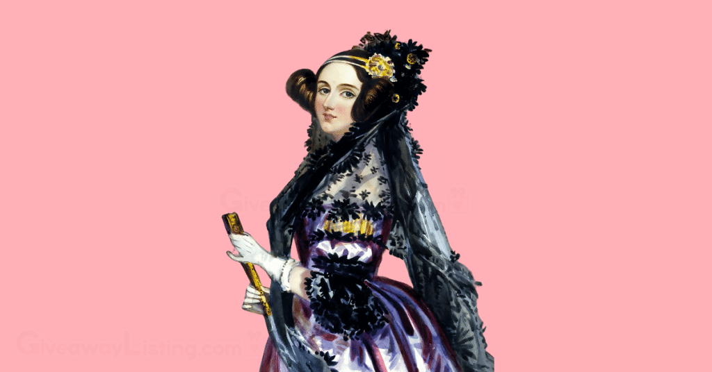 a painting of Ada Lovelace.