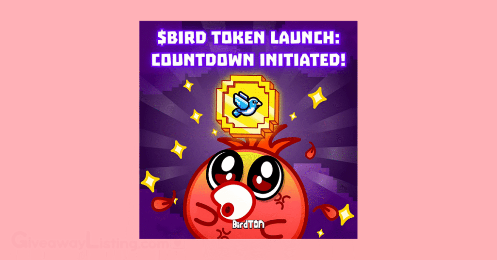 Screenshot from the official X account of the Bird game announcing the countdown to the airdrop.
