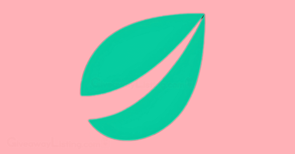The Bitfinex logo on a light pink background.