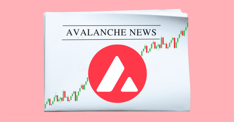 a newspaper showing Avalanche News, the Avalanche logo and candlesticks.