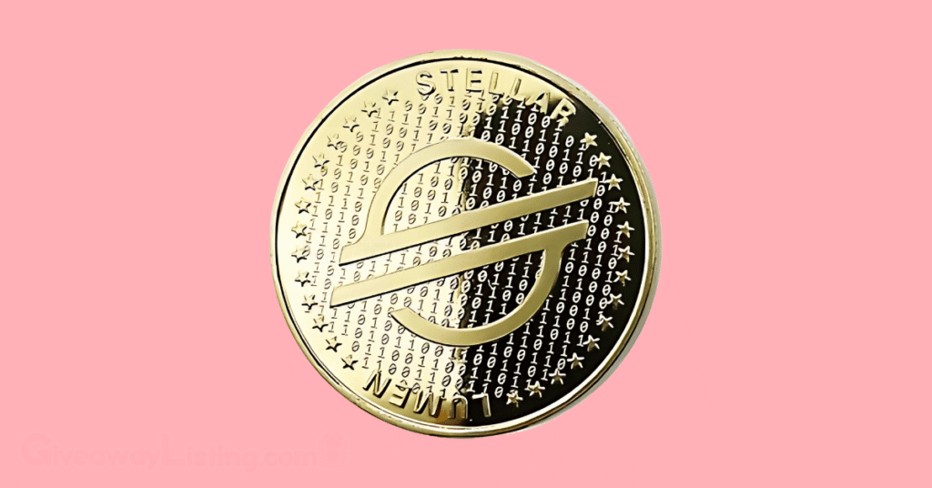 A gold Stellar coin souvenir.