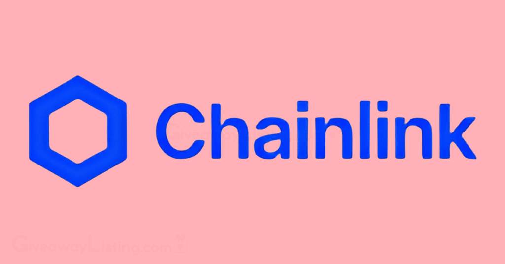 The Chainlink logo and text.