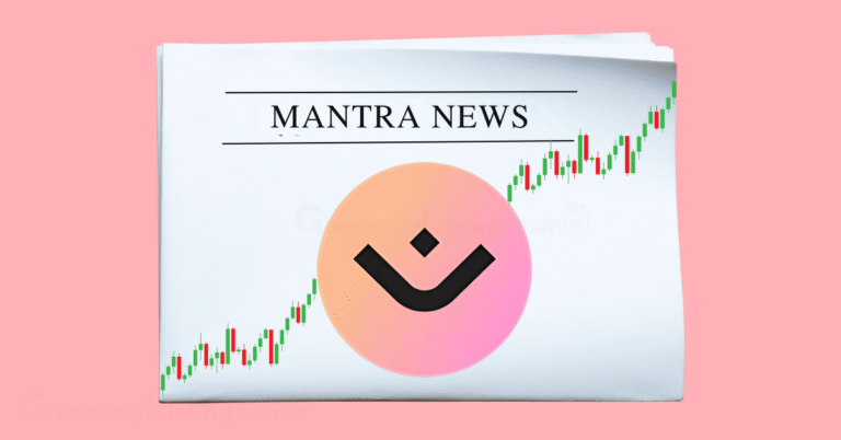 a newspaper showing MANTRA News, the MANTRA logo, and candlesticks.