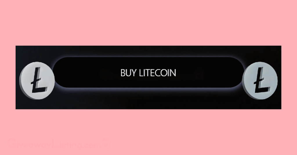 The Litecoin website showing where to buy Litecoin.