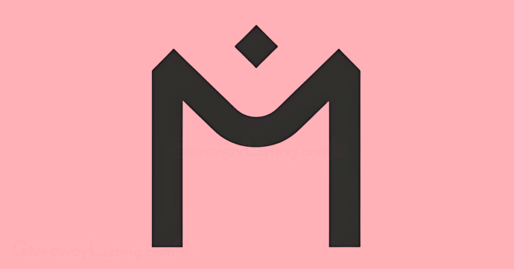A plain MANTRA logo on a light pink background.