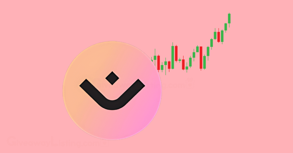 The MANTRA logo with candlestick charts. 