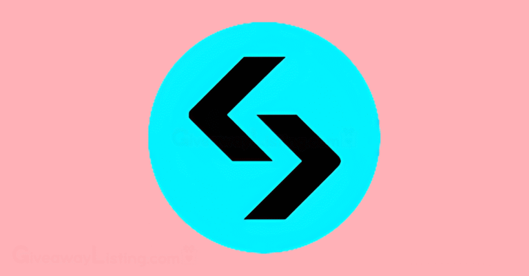 The Bitget logo on a light pink background.