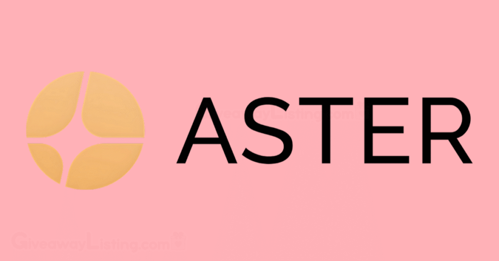 The Aster text logo.